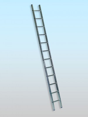 Jednodielny hliníkový PROFI rebrík