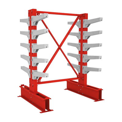 Konzolový regál Heavy, obojstranný