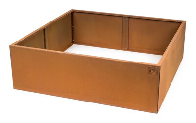 Vyvýšený záhon G21 102 x 32 x 102 cm, Corten