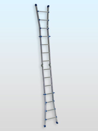 Teleskopický hliníkový PROFI rebrík S1300