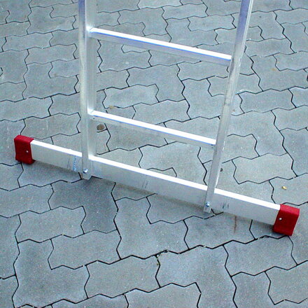 Trojdielny univerzálny hliníkový PROFI rebrík