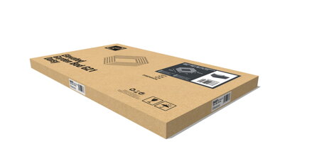 Vyvýšený záhon G21 Daisy 100 x 80 x 52 cm, plechový, hnedý