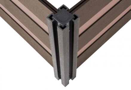 Vyvýšený záhon G21 Crop Duo 210 x 143 x 57, WPC, Orech