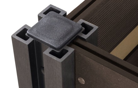 Vyvýšený záhon G21 Crop Duo 143 x 68 x 57, WPC, Cumaru