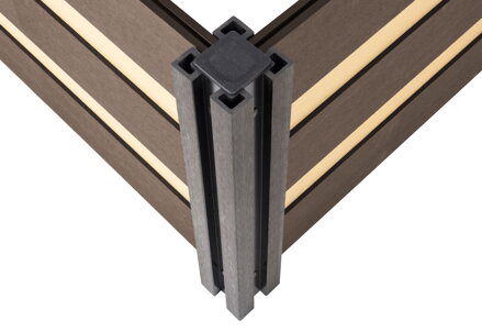 Vyvýšený záhon G21 Crop Duo 143 x 68 x 57, WPC, Cumaru