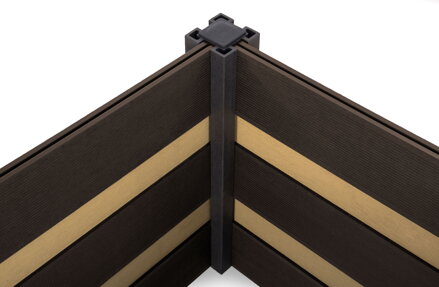 Vyvýšený záhon G21 Crop Duo 143 x 68 x 57, WPC, Cumaru