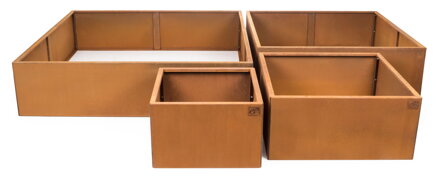 Vyvýšený záhon G21 70 x 32 x 70 cm, Corten