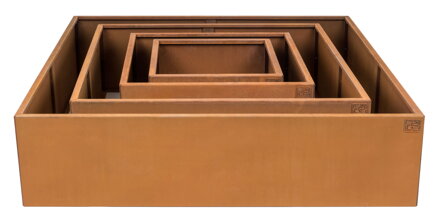 Vyvýšený záhon G21 70 x 32 x 70 cm, Corten