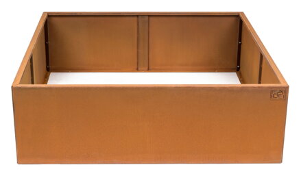 Vyvýšený záhon G21 102 x 32 x 102 cm, Corten
