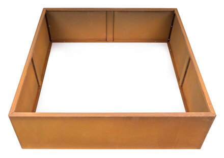 Vyvýšený záhon G21 102 x 32 x 102 cm, Corten
