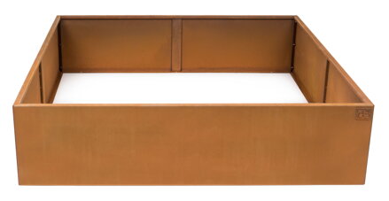 Vyvýšený záhon G21 132 x 32 x 132 cm, Corten