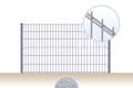2D panel plotu ELEGANT, oko 50 x 200 mm, drôty 6/5/6 mm, pozinkovaný