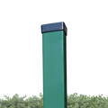 Plotový stĺpik, obdĺžnikový profil 60x40 mm, hrúbka stien 1.25 mm, pozinkovaný - zelený