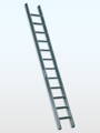 Jednodielny hliníkový PROFI rebrík so širokými stupňami